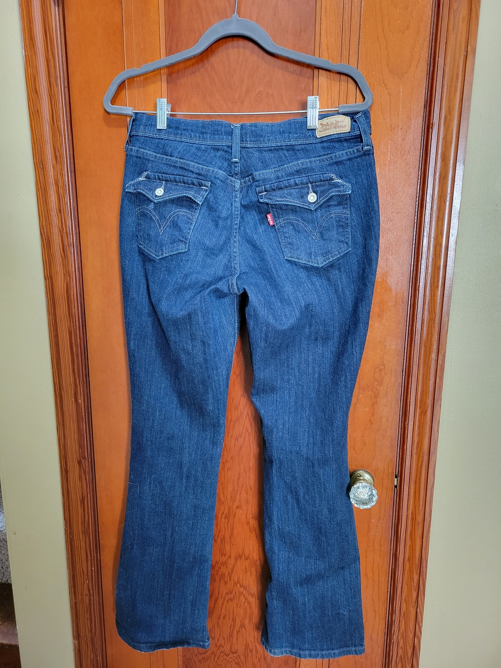 Levi's 515 Dark Blue Bootcut Jeans